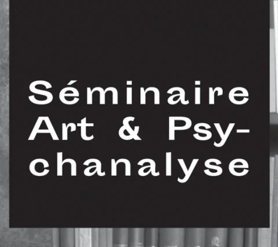 séminaire art et psychanalyse