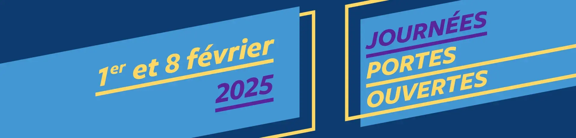 1er et 8 février 2025 Journées portes ouvertes 