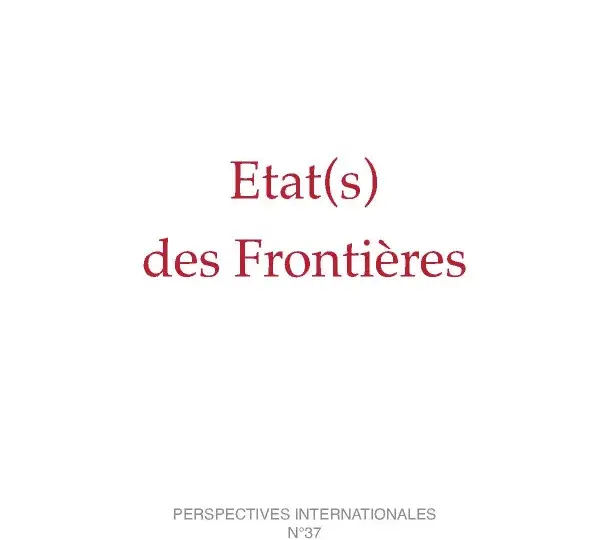 Etat(s) des Frontières